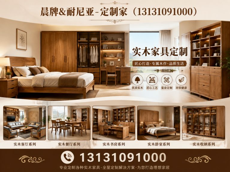 邯郸冀南新区晨牌耐尼亚定制家展示图